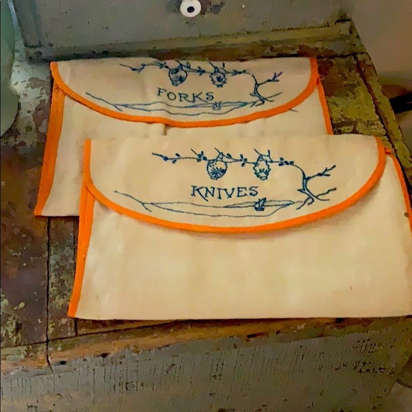 Vintage Other - Two vintage knife and fork holders